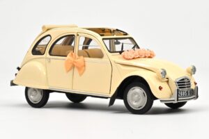 Citroen 2CV Wedding Gift ベージュ Norev 1:18 181475 メタル