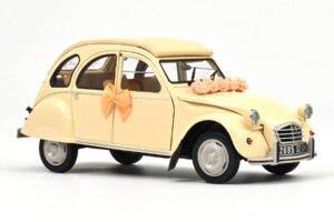 Citroen 2CV Wedding Gift ベージュ Norev 1:18 181475 メタル - 画像 2/3