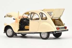 Citroen 2CV Wedding Gift ベージュ Norev 1:18 181475 メタル - 画像 3/3