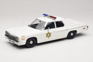 Dodge Monaco Hazzard County ポリス KK-Scale 1:18 KKDC181152 メタル