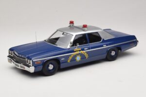 Dodge Monaco Nevada Highway Patrol ブルー&シルバー KK-Scale 1:18 KKDC181155 メタル