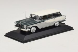 Edsel Bermuda ステーションワゴン ダークグリーン ホワイト Minichamps 1:43 400082013 メタル - 画像 2/5