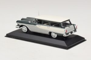 Edsel Bermuda ステーションワゴン ダークグリーン ホワイト Minichamps 1:43 400082013 メタル - 画像 3/5
