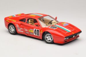 Ferrari 288 GTO #40 レッド Bburago 1:18 3027-P4 メタル - 画像 6/8