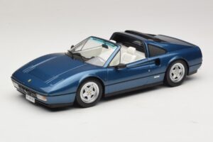 Ferrari 328 GTS ブルーメタリック KK-Scale 1:18 KKDC180553 メタル