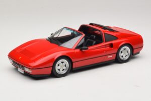 Ferrari 328 GTS レッド ブラックインテリア付き KK-Scale 1:18 KKDC180551 メタル