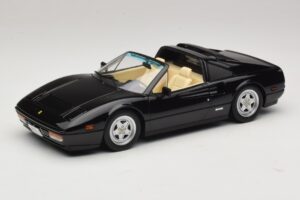 Ferrari 328 GTS US Version ブラック Miami Vice Sonny KK-Scale 1:18 KKDC181702 メタル