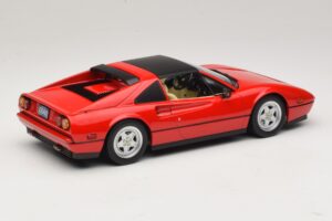 Ferrari 328 GTS USバージョン レッド Beverly Hills Cop II ベージュインテリア付き KK-Scale 1:18 KKDC181701 メタル - 画像 3/7