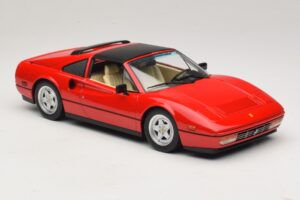Ferrari 328 GTS USバージョン レッド Beverly Hills Cop II ベージュインテリア付き KK-Scale 1:18 KKDC181701 メタル - 画像 5/7
