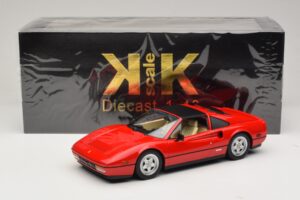 Ferrari 328 GTS USバージョン レッド Beverly Hills Cop II ベージュインテリア付き KK-Scale 1:18 KKDC181701 メタル - 画像 7/7