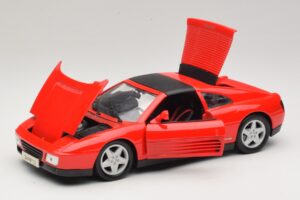 Ferrari 348 TS レッド Maisto 1:18 31804 メタル - 画像 3/8