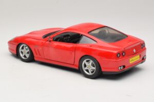 Ferrari 550 Maranello レッド Majorette 1:18 5974 メタル - 画像 7/8