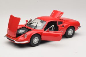 Ferrari Dino 246 レッド Majorette 1:18 5271 メタル - 画像 2/8