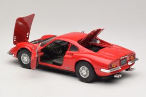 Ferrari Dino 246 レッド Majorette 1:18 5271 メタル - 画像 5/8