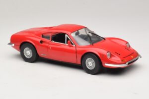 Ferrari Dino 246 レッド Majorette 1:18 5271 メタル - 画像 6/8