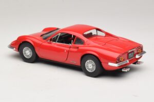 Ferrari Dino 246 レッド Majorette 1:18 5271 メタル - 画像 7/8