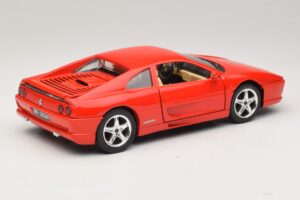 Ferrari F355 レッド Majorette 1:18 03488200 メタル - 画像 3/8
