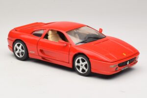 Ferrari F355 レッド Majorette 1:18 03488200 メタル - 画像 6/8