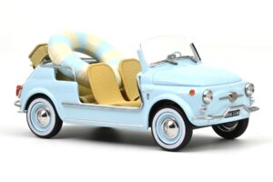 Fiat 500 Jolly ブルー Norev 1:18 187793 メタル