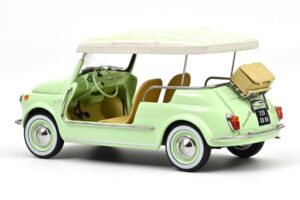 Fiat 500 Jolly グリーン Norev 1:18 187794 メタル - 画像 3/5
