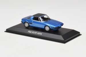 Fiat X1/9 ブルー Maxichamps 1:43 940121661 メタル - 画像 3/5