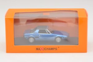 Fiat X1/9 ブルー Maxichamps 1:43 940121661 メタル - 画像 5/5