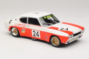 Ford Capri RS 2600 #24 D. Glemser / J. Mass 9 Hours of Kyalami Class Winner 1971 Minichamps 1:18 155718509 Diecast - 画像 4/6
