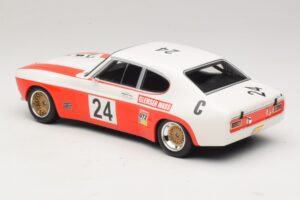Ford Capri RS 2600 #24 D. Glemser / J. Mass 9 Hours of Kyalami Class Winner 1971 Minichamps 1:18 155718509 Diecast - 画像 5/6
