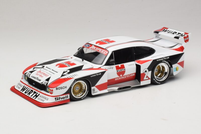 Ford Capri Turbo Group 5 Wurth #2 K. Ludwig DRM Champion 1981 Minichamps 1:18 100818602 メタル