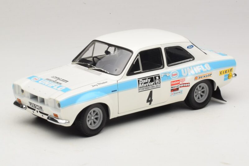 Ford Escort Mk1 RS1600 #4 R. Clark / T. Mason Winners RAC Rally 1972 Minichamps 1:18 100728104 メタル