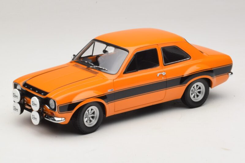 Ford Escort Mk1 RS1600 AVO オレンジ ブラックストライプ Minichamps 1:18 100688104 メタル