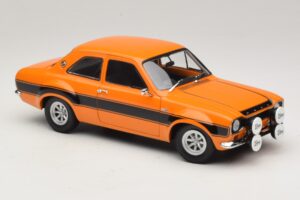 Ford Escort Mk1 RS1600 AVO オレンジ ブラックストライプ Minichamps 1:18 100688104 メタル - 画像 6/8