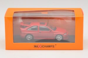 Ford Escort RS Cosworth レッド Maxichamps 1:43 940082100 メタル - 画像 5/5