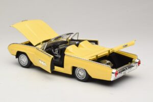 Ford Thunderbird カブリオレ イエロー Anson 1:18 30334-P1 メタル - 画像 5/8
