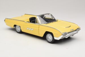 Ford Thunderbird カブリオレ イエロー Anson 1:18 30334-P1 メタル - 画像 6/8