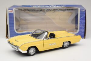 Ford Thunderbird カブリオレ イエロー Anson 1:18 30334-P1 メタル - 画像 8/8