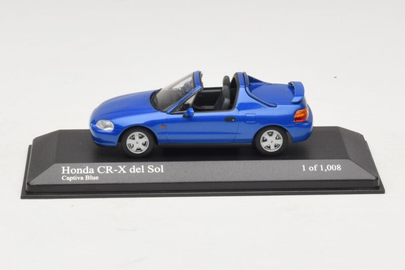 Honda CR-X del Sol EG2 ブルーメタリック Minichamps 1:43 400161931 メタル
