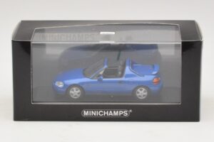 Honda CR-X del Sol EG2 ブルーメタリック Minichamps 1:43 400161931 メタル - 画像 5/5