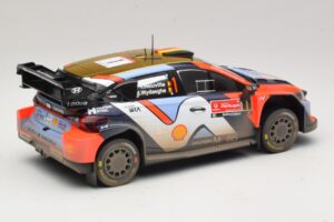 Hyundai i20 N Rally1 #1 T. Neuville / M. Wydaeghe Rally Portugal 2025 IXO 1:18 18RMC251B メタル - 画像 2/6