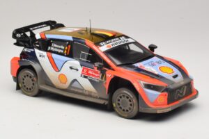 Hyundai i20 N Rally1 #1 T. Neuville / M. Wydaeghe Rally Portugal 2025 IXO 1:18 18RMC251B メタル - 画像 4/6