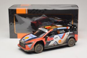 Hyundai i20 N Rally1 #1 T. Neuville / M. Wydaeghe Rally Portugal 2025 IXO 1:18 18RMC251B メタル - 画像 6/6