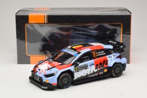 Hyundai i20 N Rally1 #11 T. Neuville / M. Wydaeghe Rally Monte Carlo 2026 IXO 1:18 18RMC270B メタル - 画像 6/6