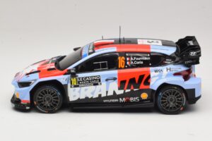 Hyundai i20 N Rally1 #16 A. Fourmaux / A. Coria Rally Monte Carlo 2026 IXO 1:18 18RMC270A メタル - 画像 3/6
