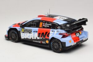 Hyundai i20 N Rally1 #16 A. Fourmaux / A. Coria Rally Monte Carlo 2026 IXO 1:18 18RMC270A メタル - 画像 5/6