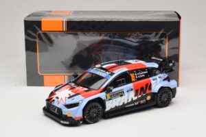 Hyundai i20 N Rally1 #16 A. Fourmaux / A. Coria Rally Monte Carlo 2026 IXO 1:18 18RMC270A メタル - 画像 6/6