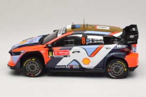 Hyundai i20 N Rally1 #8 O. Tanak / M. Jarveoja Rally Portugal 2025 IXO 1:18 18RMC251A メタル - 画像 3/6