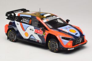 Hyundai i20 N Rally1 #8 O. Tanak / M. Jarveoja Rally Portugal 2025 IXO 1:18 18RMC251A メタル - 画像 4/6