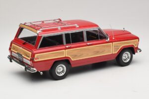 Jeep Grand Wagoneer レッド KK-Scale 1:18 KKDC181112 メタル - 画像 2/6