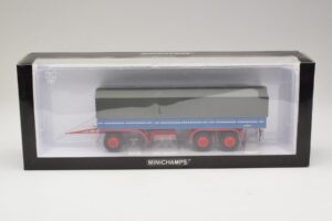 Kassbohrer 3-Achs ブルー ブラック Minichamps 1:43 439161090 メタル - 画像 6/6