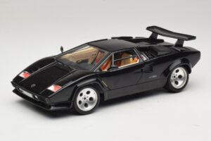 Lamborghini Countach 5000 Quattrovalvole ブラック Bburago 1:18 3337 メタル